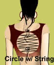 choli neck style