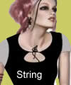 string